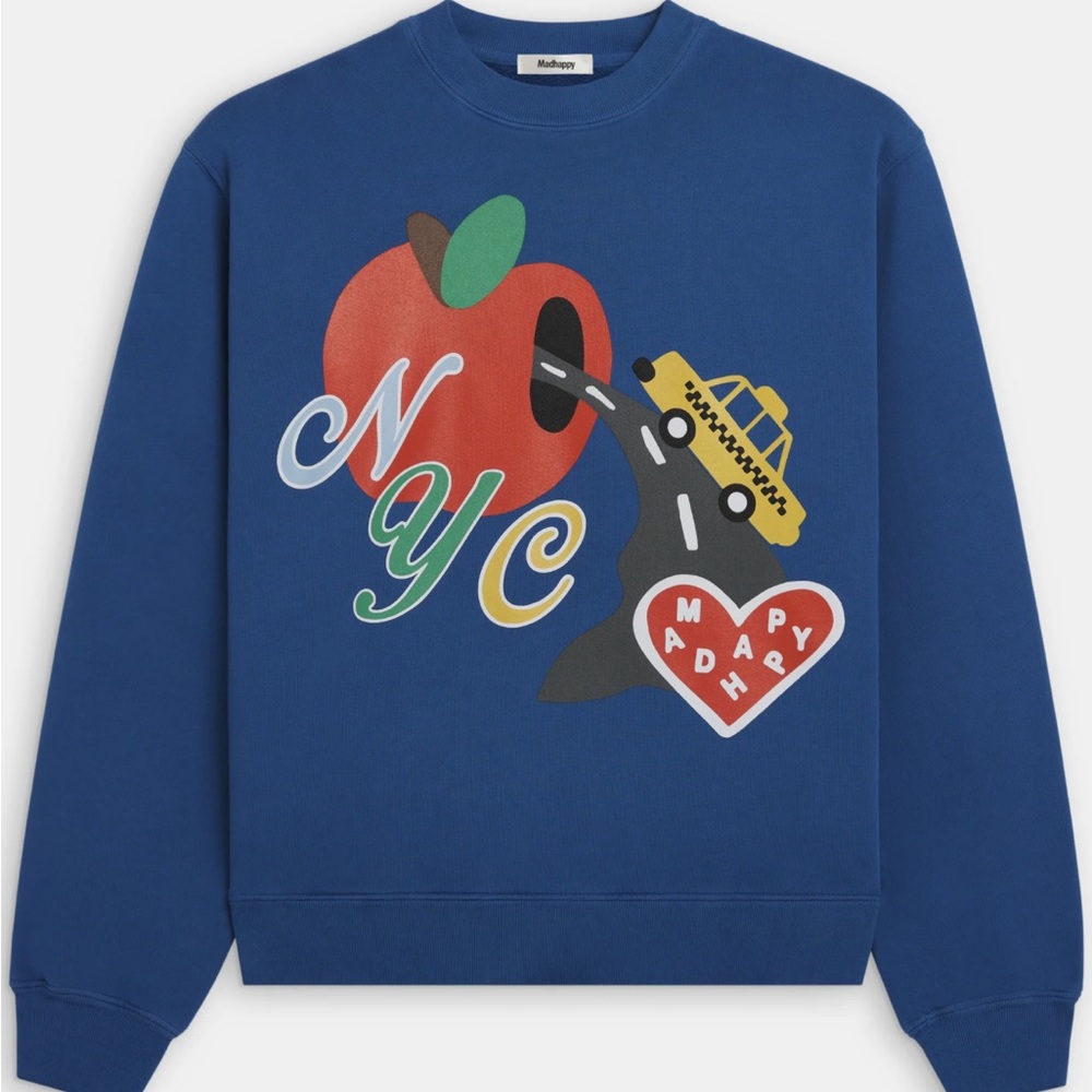 RARE LIMITED EDITION MADHAPPY NYC EXCLUSIVE CREWNECK